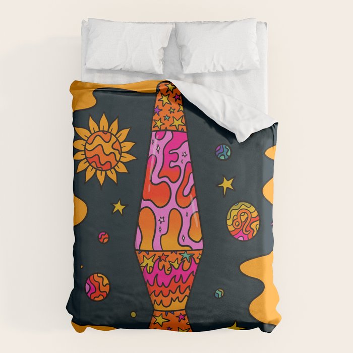 Leo Lava Lamp Duvet Cover Gallery Image 6