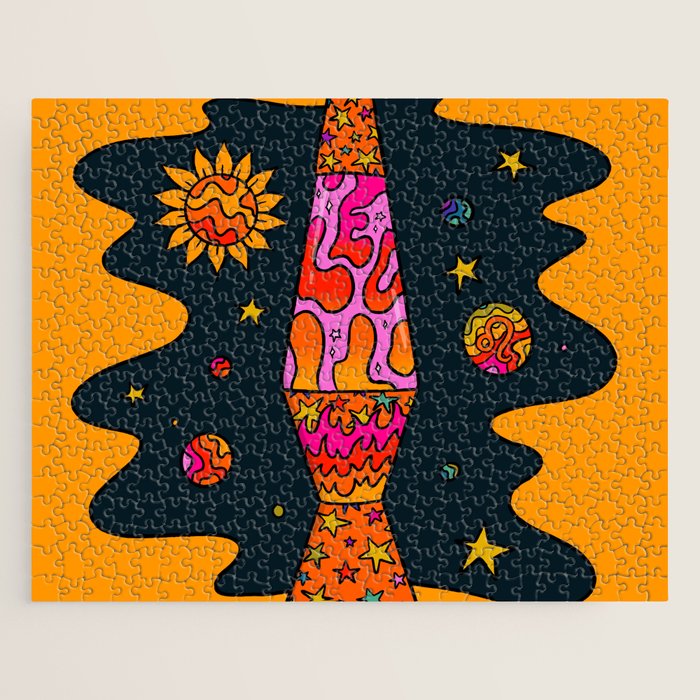Leo Lava Lamp Jigsaw Puzzle Gallery Image 1