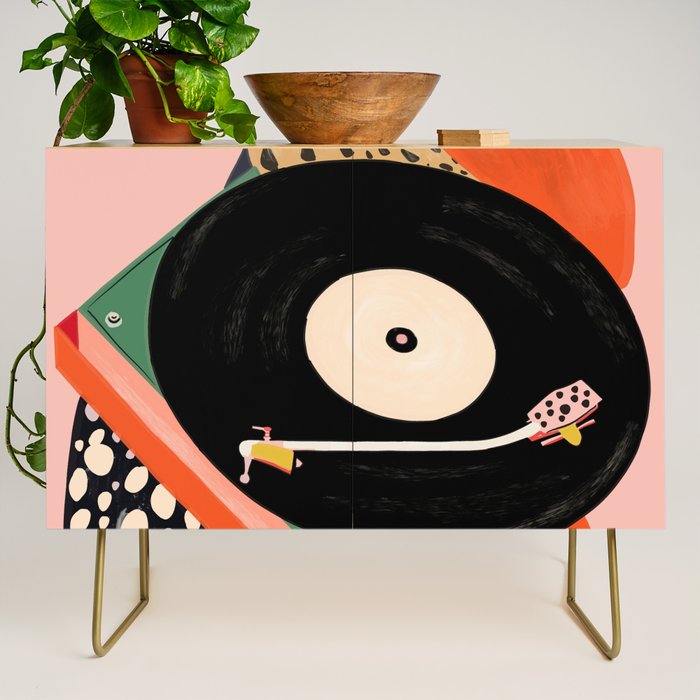Nostalgic Grooves Credenza Gallery Image 1