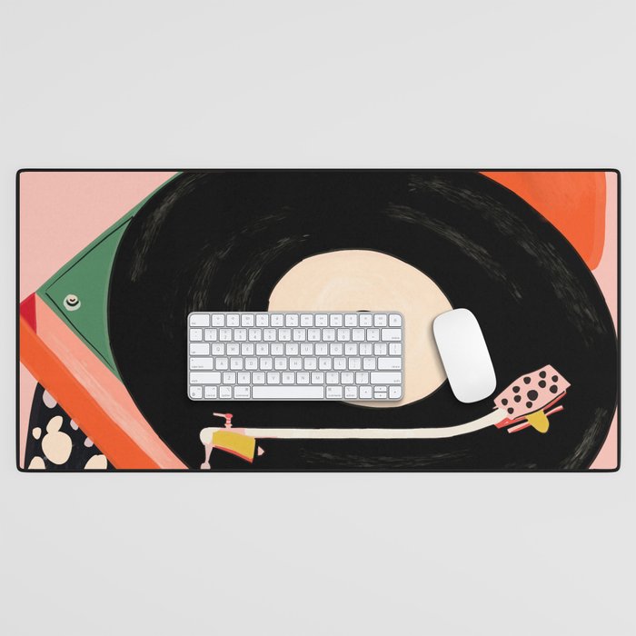 Nostalgic Grooves Desk Mat Gallery Image 1