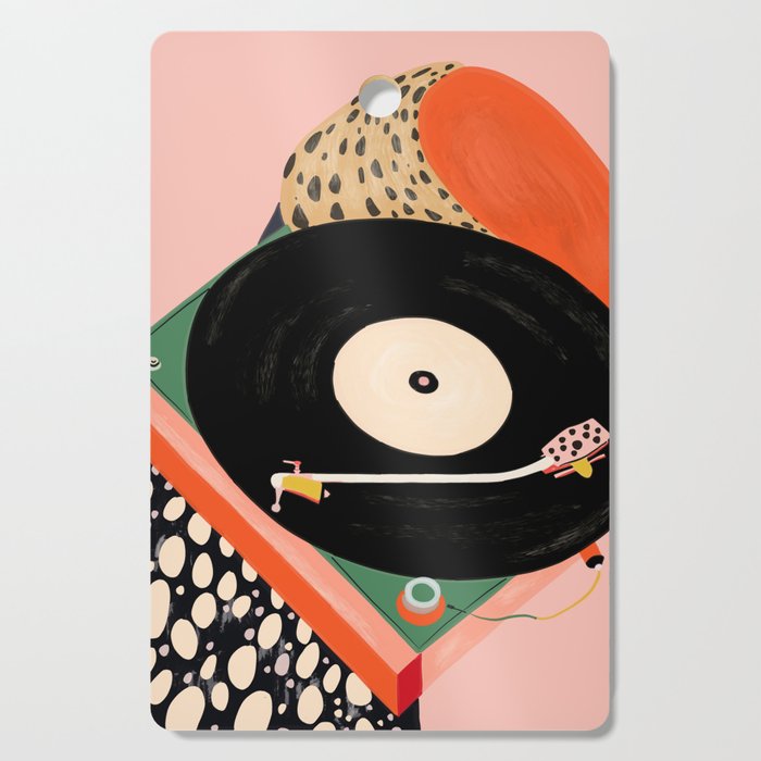 Nostalgic Grooves Cutting Board Gallery Image 1