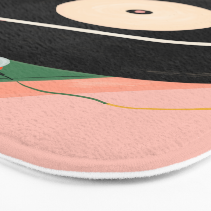 Nostalgic Grooves Bath Mat Gallery Image 3