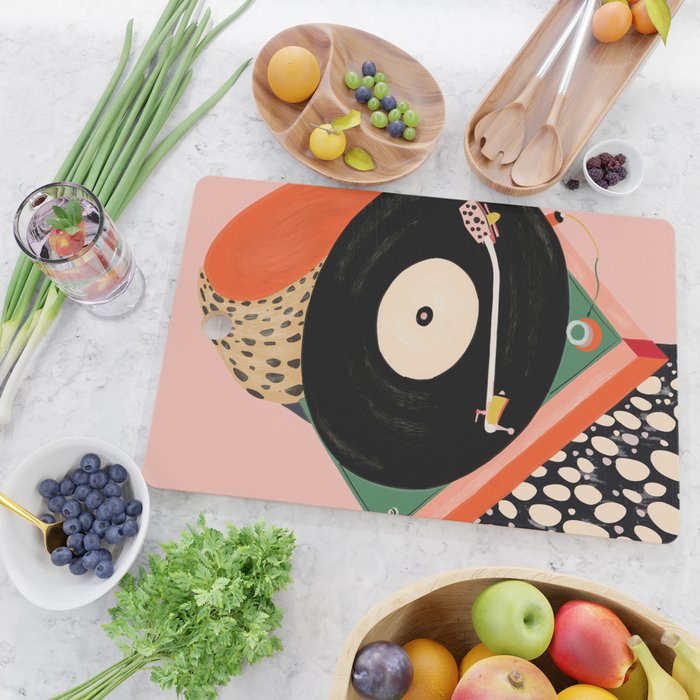 Nostalgic Grooves Cutting Board Gallery Image 2