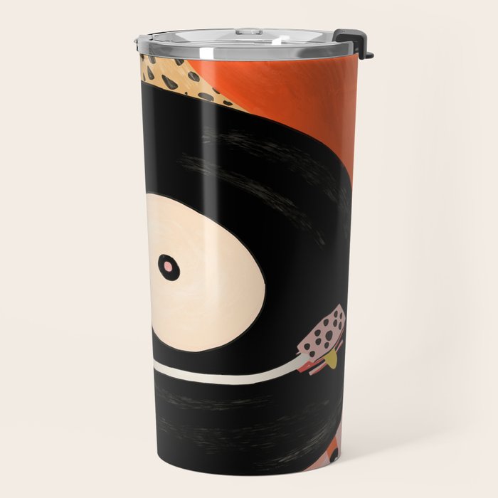 Nostalgic Grooves Travel Mug Gallery Image 2
