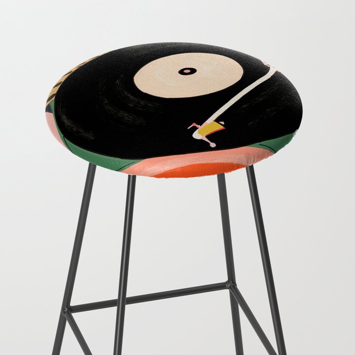 Nostalgic Grooves Stool Gallery Image 2