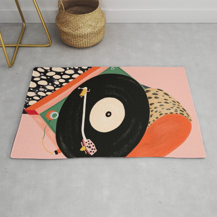 Nostalgic Grooves Rug Gallery Image 1