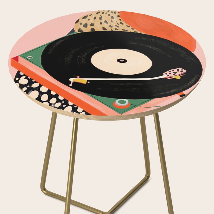 Nostalgic Grooves Side Table Gallery Image 2