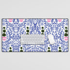 Southern Living - Chinoiserie Pattern Desk Mat Gallery Image 1