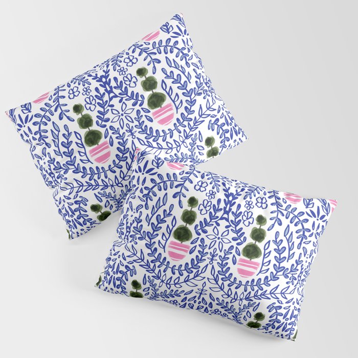 Southern Living - Chinoiserie Pattern Pillow Sham Gallery Image 3