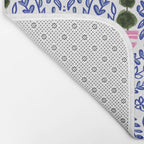 Southern Living - Chinoiserie Pattern Bath Mat Gallery Image 2