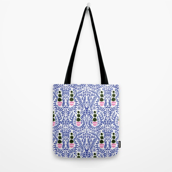 Southern Living - Chinoiserie Pattern Tote Bag Gallery Image 2