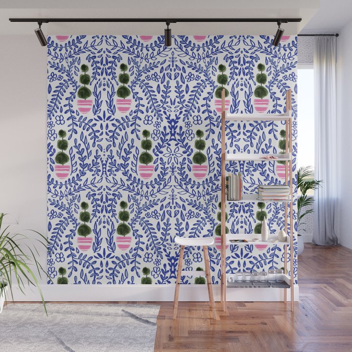 Southern Living - Chinoiserie Pattern Wall Mural Gallery Image 1