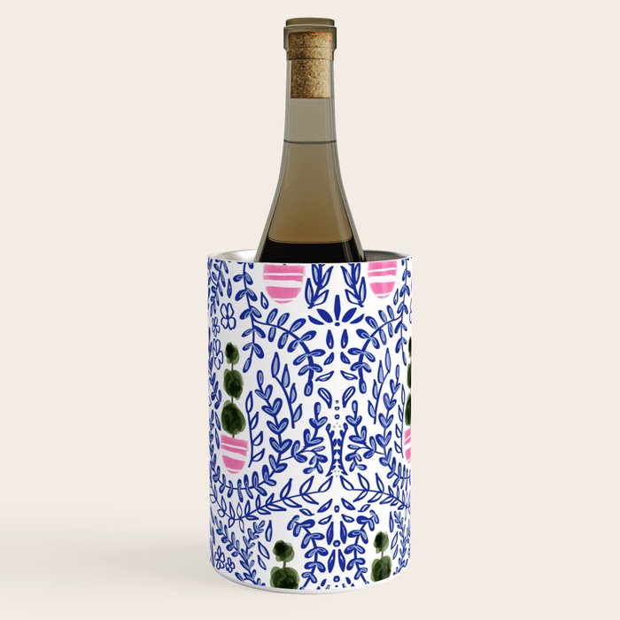 Southern Living - Chinoiserie Pattern Wine Chiller Gallery Image 3