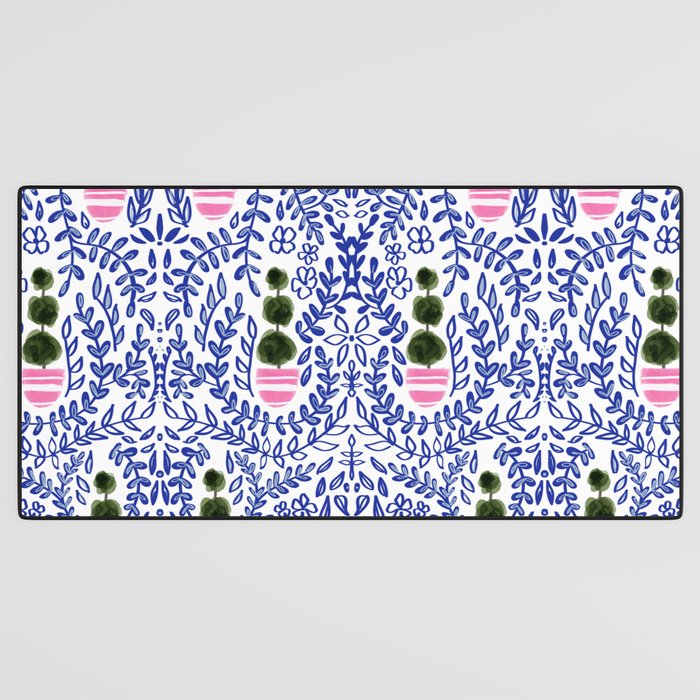 Southern Living - Chinoiserie Pattern Desk Mat Gallery Image 3