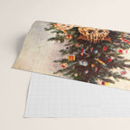 'Christmas Time In Catland' Louis Wain Vintage Cat Wrapping Paper Gallery Image 2