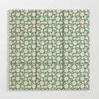 Shells . Teal Wood Wall Art Gallery Image 1