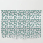 Shells . Teal Wall Hanging Gallery Image 1