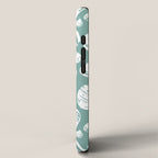 Shells . Teal iPhone Case Gallery Image 2