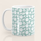Shells . Teal Coffee Mug Gallery Image 3