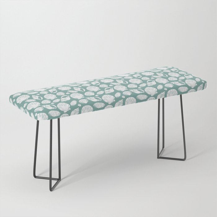 Shells . Teal Bench Gallery Image 1