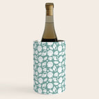 Shells . Teal Wine Chiller Gallery Image 1