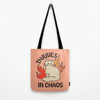 THRIVES IN CHAOS Tote Bag Gallery Image 2
