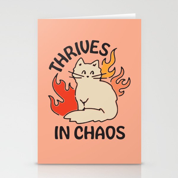 THRIVES IN CHAOS Stationery Card Gallery Image 2