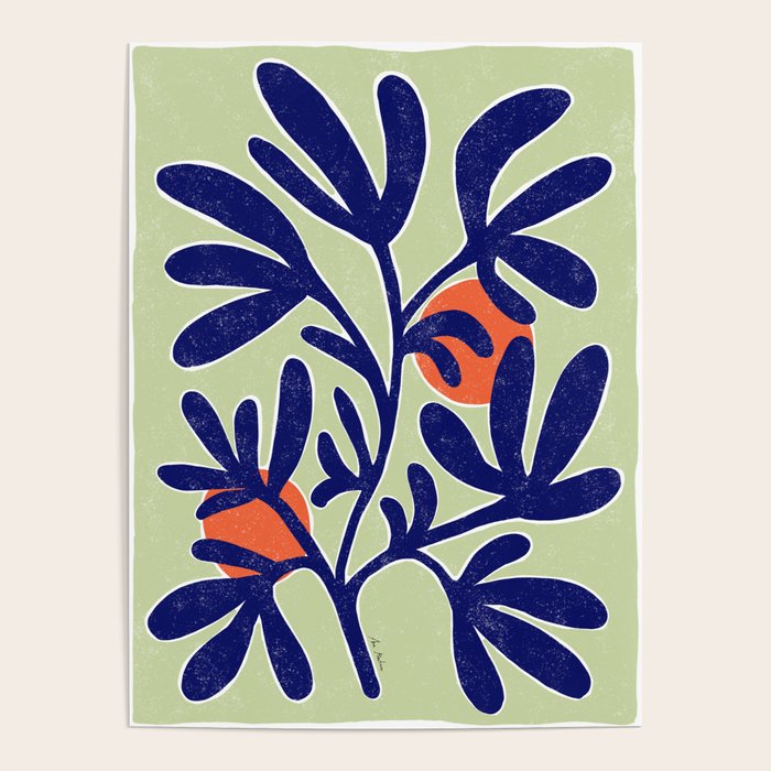 Inspiration Matisse leaves Poster Gallery Image 1