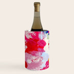 CANVAS: Viva Magenta 01 | Abstract Brushstrokes Wine Chiller Gallery Image 2