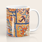 Antique Persian Heriz Carpet Print  Coffee Mug Gallery Image 1
