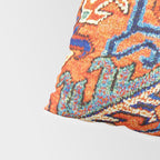 Antique Persian Heriz Carpet Print  Pillow Sham Gallery Image 4