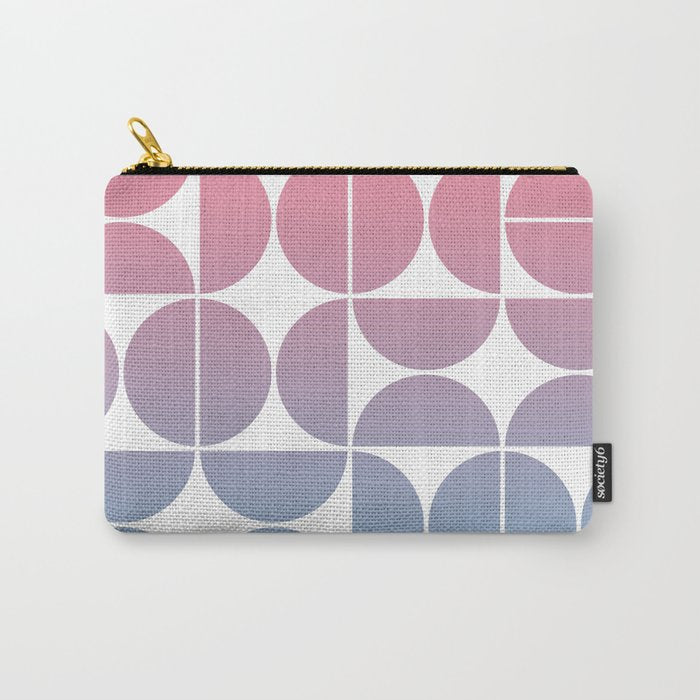 Geometric Gradient 01 Carry All Pouch Gallery Image 1