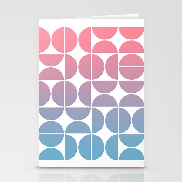 Geometric Gradient 01 Stationery Card Gallery Image 2