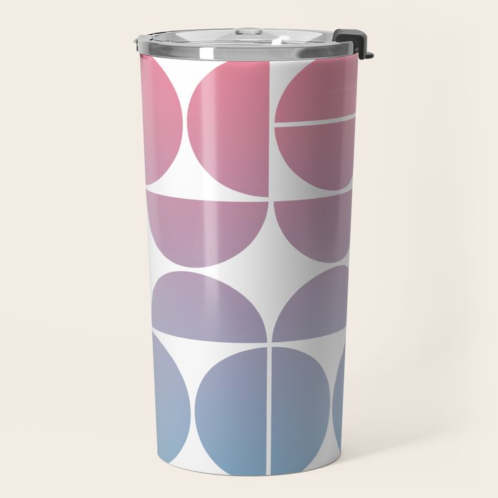 Geometric Gradient 01 Travel Mug Gallery Image 2