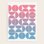 Geometric Gradient 01 Poster Gallery Image 4