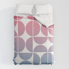 Geometric Gradient 01 Comforter Gallery Image 6