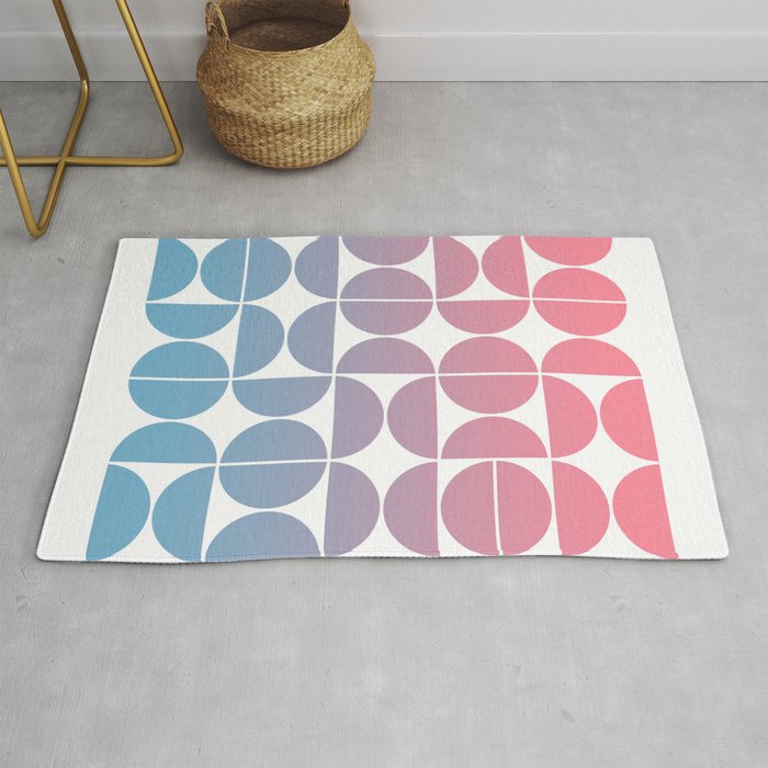 Geometric Gradient 01 Rug Gallery Image 1