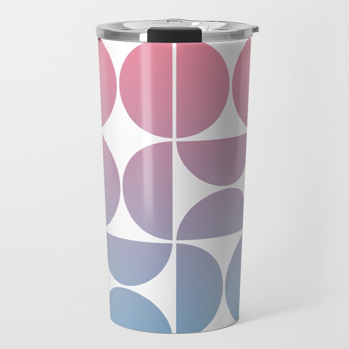 Geometric Gradient 01 Travel Mug Gallery Image 1