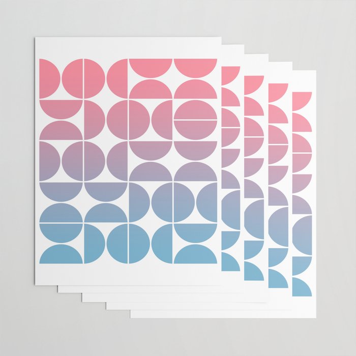 Geometric Gradient 01 Wrapping Paper Gallery Image 3