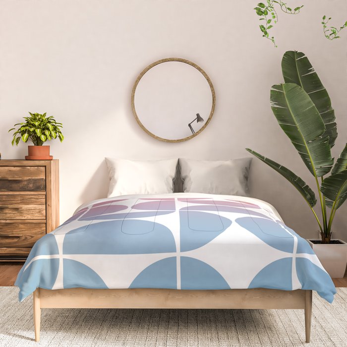 Geometric Gradient 01 Comforter Gallery Image 3