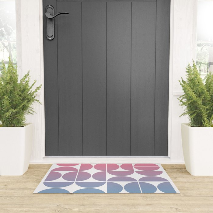 Geometric Gradient 01 Welcome Mat Gallery Image 3