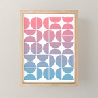 Geometric Gradient 01 Mini Art Print Gallery Image 1