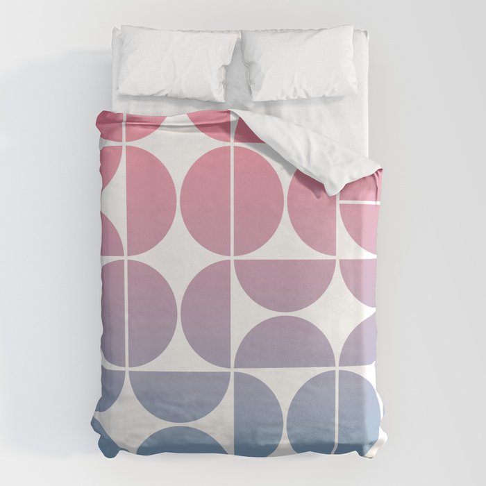 Geometric Gradient 01 Duvet Cover Gallery Image 6