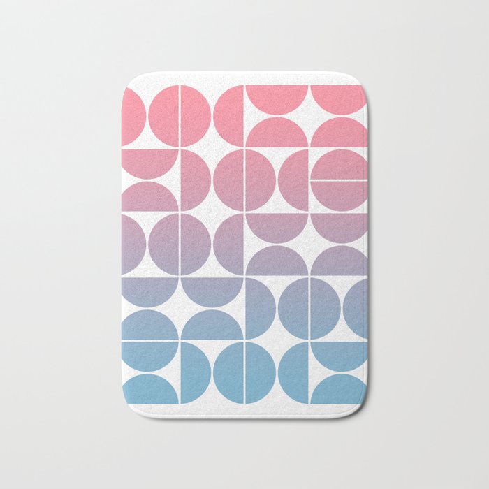 Geometric Gradient 01 Bath Mat Gallery Image 1