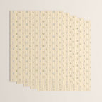 Cozy Cottage Flowers With Stripes Wrapping Paper Gallery Image 3