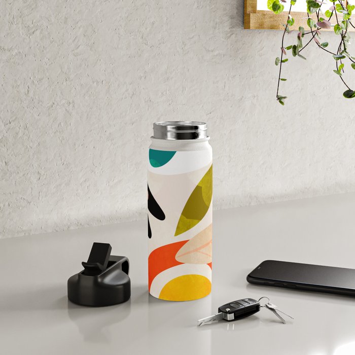bauhaus goes Matisse in summer II Water Bottle Gallery Image 4