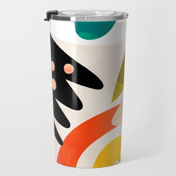 bauhaus goes Matisse in summer II Travel Mug Gallery Image 3