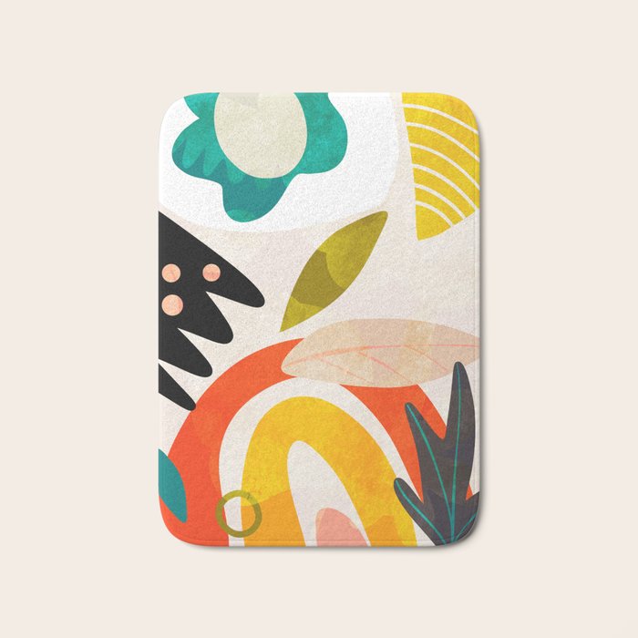 bauhaus goes Matisse in summer II Bath Mat Gallery Image 1