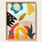 bauhaus goes Matisse in summer II Serving Tray Gallery Image 1