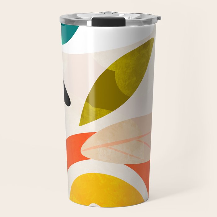 bauhaus goes Matisse in summer II Travel Mug Gallery Image 1